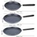 JOEBO Frying Pan with Handle Induction Cooker Non-Stick Cooking Tool for Breakfast Pancake Egg Pizza Pan Breakfast Maker Cookware Kitchen Utensils /1415 (Size : 6in Small Size) - Buy Online on GoSupps.com