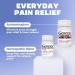Genexa Adult Pain Relief Bundle | 500mg Acetaminophen Caplets + Homeopathic Arnica Chewables | Fast Relief for Headache Joint & Muscle Pain | OTC + Homeopathic Combo | No Dyes or Artificial Additives - Buy Online on GoSupps.com