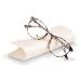 FONHCOO blue light filter glasses women TR90 blue light glasses without container super light anti-fatigue computer glasses gaming safety glasses (turtle)