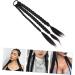 MAGICLULU to weave decorate Hair piece three shares synthetic braided ponytail extension elastic hair bands ponytail hairpiece band girl braided wigs wig High temperature wire 45X6CM Black - Buy Online on GoSupps.com