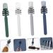 Mikikit Lot De 4 Brosses Peignes Nettoyants Compactes Et Portables Bleu Vert Gris Blanc Pour limination Poils Cheveux Usage Maison Nettoyage Professionnel - Buy Online on GoSupps.com