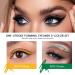 EVPCT Liquid Wing Eyeliner Stamp Eye Pencil Set - Yellow Green Waterproof Colored Eye Liners - 2Pcs Colored Stamps - 04&05 - Pack of 1 - Buy Online on GoSupps.com