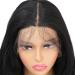 X-Tress 26 Body Wave Lace Front Synthetic Wig - Long Glueless Wig with Pre-Plucked Baby Hair and Layered Hair - Middle Part Highlighted Invisible Wig for Women (1B Black) - Buy Online on GoSupps.com