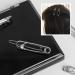 15 Pcs Safety Pin Shape Hair Clips Set - Silver Hair Pins for Goth Hairdressing & Styling - Buy Online on GoSupps.com