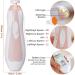 Haakaa Electric Baby Nail Clipper & File Set 6 Grinding Heads 4 Extra Papers LED Light Ideal for Newborns Toddlers & Adults Pink - Buy Online on GoSupps.com