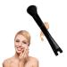 Dual End Nose Contour Brush U Shaped Makeup Brush Nose Contour Brush (Black)