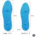 Silicone Massaging Gel Shoe Insoles | Arch Support, Pain Relief & Shock Absorption | Full Length Cushion Inserts for Men or Women (Small 5-9) - Buy Online on GoSupps.com