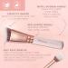 Professional Rose Gold Contouring Brush Set - 5 Vegan & Cruelty-Free Makeup Brushes for Flawless Application - Buy Online on GoSupps.com