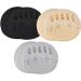FRCOLOR 12 Pairs Toe Pads Missing Kitten Heels for Elegant Ladies Ladies Heels Soft Socks for Women Invisible Forefoot Socks Half Invisible Socks High Heels Toe Protection Cushion - Buy Online on GoSupps.com