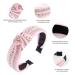 TOBATOBA 3 Pack Rhinestone Pearl Beaded Knotted Headbands for Women - Boho Style Wide Turban Headbands with Crystal Detailing - Non-Slip Diamond Beaded Hair Bands - Buy Online on GoSupps.com