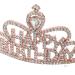 FGSS Birthday Rhinestone Tiaras-and-Crowns Crystal Headband - Women's Rose Gold Princess Crown - Buy Online on GoSupps.com