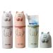 NizirioOo behavioral toothbrush etui travel toothbrush behavior set 3 pieces toothbrush toothpaste case toothbrushes etui travel toothbrush box for travel camping school