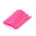 Paitok disposable lip brush 200 pieces of lip applicator disposable lipstick brush applicator lip gloss concealer brush makeup tools for lips (pink red)