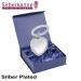 Premium Silver Plated Children's Rattle Jug with Teething Ring - Perfect Gift with Chic Packaging | 7cm Heart Design - Buy Online on GoSupps.com