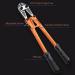 Meccion 14 Heavy Duty Bolt Cutter for Cutting Fence Steel Wire Chain Metal Rods Screws Locks Rivet and Small Padlock with Rubberized Anti-Slip Easy Grip Handles 14-inch - Buy Online on GoSupps.com