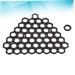 150 Pcs Hex Nuts Zinc Fine Nut Zinc Nuts Earth Tones M8 Thin Nut mediumx3pcs Blackx3pcs - Buy Online on GoSupps.com