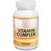 Vitamin Complex Multivitamins and Multiminerals - 12 Vitamins and 14 Minerals Vitamin A C D3 E B1 B2 B3 B5 B6 B9 B12 H and Minerals - 90 capsules 41 Active Ingredients Micronized for max absorption. - Buy Online on GoSupps.com