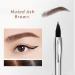 Iouyjiu Two Prong Eyebrow Pen Forked Tip Brow Definer Smudge Proof Long Lasting Waterproof Ink Quick Dry Formula Perfect for Eyebrows Lower Lashes and Eyeliner 08 Ml Brown - Buy Online on GoSupps.com