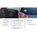 Hyber&Cara Baby on Board Sign - Magnetic Reflective Waterproof Car Stickers (2 Pack) | Safe & Stylish Baby in Car Safety Sign - Buy Online on GoSupps.com