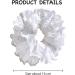 Leogony White Large Hair Scrunchie for Women Girls Lace Big Scrunchies Elastic Giant Scrunchie - Buy Online on GoSupps.com