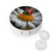 Contact Lens Case Ladybug Daisy Print Plastic Contact Lens Case contact Lens Care Box ontact Lens Travel Box