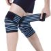 Men Women Compression Wrap-Around Bandage Leg Calf Bandaging Pads Support Breathable Adjustable Long Fitness Sports Injury Recovery Strap Leg Sleeves Shin Band Ankle Knee Tapes Wraps 180 * 8cm Blue 1 Pc
