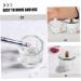 Healeved Nail Cup Nail Dappen Dish Nail Dish Cup Manicure Nail Dish Dappen Dish for Acrylic Nails Acrylic Nail Tools Dappen Dish Nail Liquid Nail Dish with Lids Wash Pen Glass With Cover - Buy Online on GoSupps.com