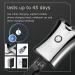 Electric Mini Travel Shaver for Men - Pocket Size Washable Razor | Rechargeable Cordless Shaving - Silver - Buy Online on GoSupps.com