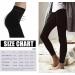 Fleece Lined Women's Thermal High Waist Yoga Pants - Black | Tummy Control, Slimming Workout Leggings - Buy Online on GoSupps.com
