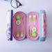 Contact Lens Case - 2 in 1 Double Sided Portable Glasses Case - Mirror - Tweezers and Applicator Included - Perfect for Girls' Womens' Gifts (Blue) - Buy Online on GoSupps.com