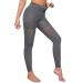 MEDXFASH Footless 8-15mmhg Medical Compression Pantyhose Tights Support Stocking GEREY M/L Medium-Large Grey