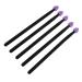 SOESFOUFU Makeup Brush 5pcs Silicone Eyeshadow Brush Cream Eye Shadow Cream Suit Face Tools Professional Simple Appliance 13x1cm Purple