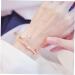 Gatuida 2pcs Bracelet Star Cuff Bracelet Gemstone Bracelets for Women Rhinestone Bangle Crystal Bead Bracelet Jeweled Bangle Bracelet Diamond Bracelet Miss Jewelry To Open Rose Goldx2pcs 19.5*1.2cmx2pcs - Buy Online on GoSupps.com