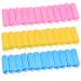 36 pieces sponge soft foam curlers curly curls curly curlstin soft foam curlers flexible hair styling hairstyles for women and children sponge hairstyling rolls hair bells 36 unit (lot de1)