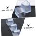 High Heel Protectors - 12 Pairs Clear Heel Covers & Sole Stoppers for Stiletto Shoes - Durable PVC Accessories for Women - Buy Online on GoSupps.com