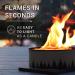 Radiate XL Portable Campfire - 3-5 Hours Burn Time - Reusable Fire Pit for Camping, S'mores, Cooking & Picnics - Recycled Soy Wax - Buy Online on GoSupps.com