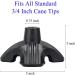 Beyoung Standing Quad Support Cane Tip - Stable Mobility Quadpod Walking Stick Base Tip - Stabilizing Device for Self Standing - Quadruple Cane Tip (Quad Tip) - Buy Online on GoSupps.com
