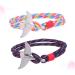 CLISPEED 2pcs Coastal Bracelets Matching Bracelets for Couples Bracelets for Women Couples Wrist Band Men Rope Bracelet Gift for Men Nautical Bracelet Couples Gifts Anchor Wristband Lovers - Buy Online on GoSupps.com