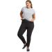 Just My Size Women's Plus-Size Stretch Jersey Full Length Leggings 3X Black - Comfortable and Stylish Fit for Curvy Women - Buy Online on GoSupps.com
