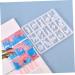 SHINEOFI Pendant Mold Silicone Molds Pendants Hand Mold Keychain Molds Diy Mold Cake Mold Accessories - Buy Online on GoSupps.com