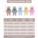 JiAmy Newborn Baby Winter Hooded Romper Fleece Snowsuit Jumpsuit Cartoon Cat Outfit | 0-12 Months | Blue - Buy Online on GoSupps.com
