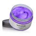 MOFAJANG Purple Hair Dye Wax 120g Temporary Hair Dye Wax Easy Washable Color Change Hair Dye For Women Men