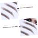 WOONEKY 4pcs Eyebrow Stickers Eyebrow Transfers Stickers 6d Hair Water Transfer Paper with Soy Ink Tool - Buy Online on GoSupps.com