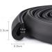 Vicloon Edge Protectors 2M * 2 Sets Foam Safety Strip Kids Anti Collision Strip Thicken Soft Protective Edge Corner Guard for Baby Kids and Child - Black - Buy Online on GoSupps.com
