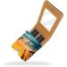 Travel Lipstick Organizer Case | Portable Makeup Bag with Mirror | Africa Sunset Giraffes Design | Shop Now - Buy Online on GoSupps.com