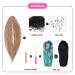 20 Double Ended Synthetic Dreadlocks - 10 Strands Soft Braided Hair Deep Blonde 24# - Hip-Hop & Reggae Style Extensions - Buy Online on GoSupps.com