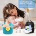 Aolso Baby Formula Dispenser Pot with Sealed Cover and Spoon - 230g Milk Powder Container (Green) - Buy Online on GoSupps.com