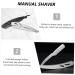 Fomiyes Vintage Razor Holder - Rustproof Metal Manual Razor for Men | Ideal for Hairdressers & Lawn Care - Buy Online on GoSupps.com