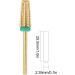 Nail Drill Set Nail Drill Bits Nail Drill Bits Set for Nail Files Nail Polish Removal Polishing Grinding with 5 Functions for Home and Nail Salon (Tapered round head C) - Buy Online on GoSupps.com