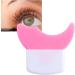 Eyelash Applicator Baffle Eyelash Mascara Smear Shield Double Arc Smoothing Surfaces Perfect Fitting for All Face Shapes (Peach Pink) - Buy Online on GoSupps.com